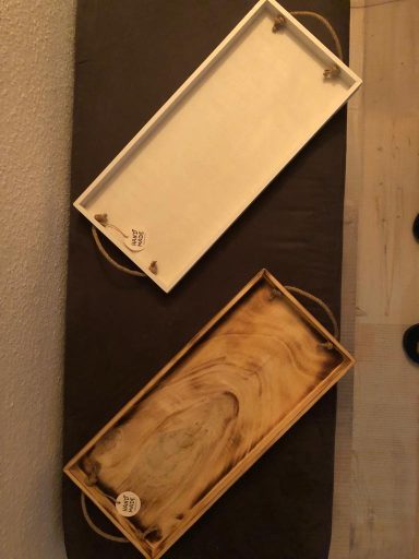 Holz -Deko- Tablett
